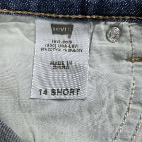 Levi's 512 Perfectly Slimming Boot Cut Jeans Womens 14S Medium Wash High Rise - Picture 8 of 14
